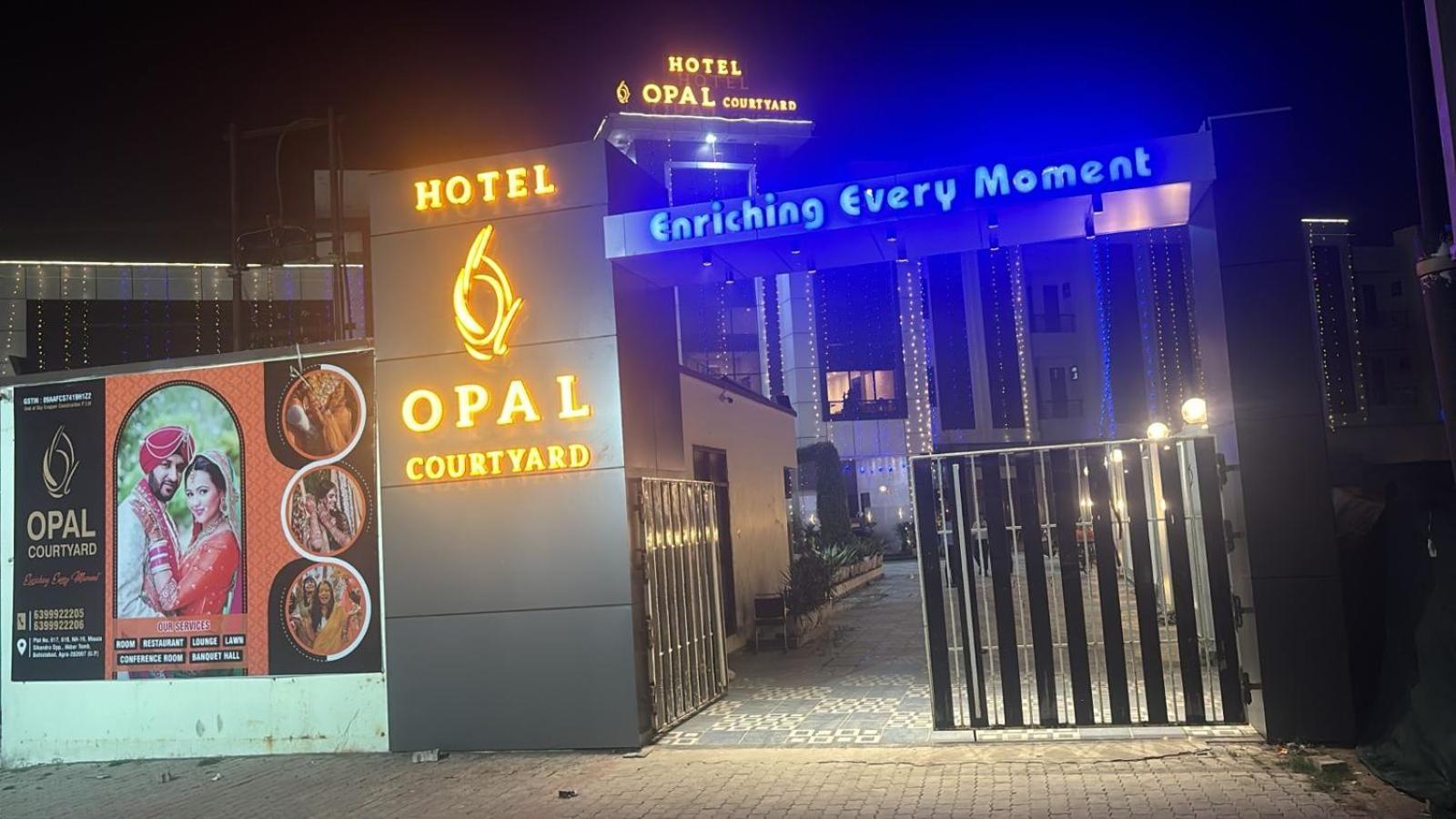 Hotel Opal Courtyard 아그라 외부 사진